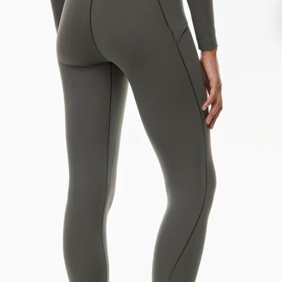 TNA Path High Rise Grey Legging, XS - Picture 5 of 11